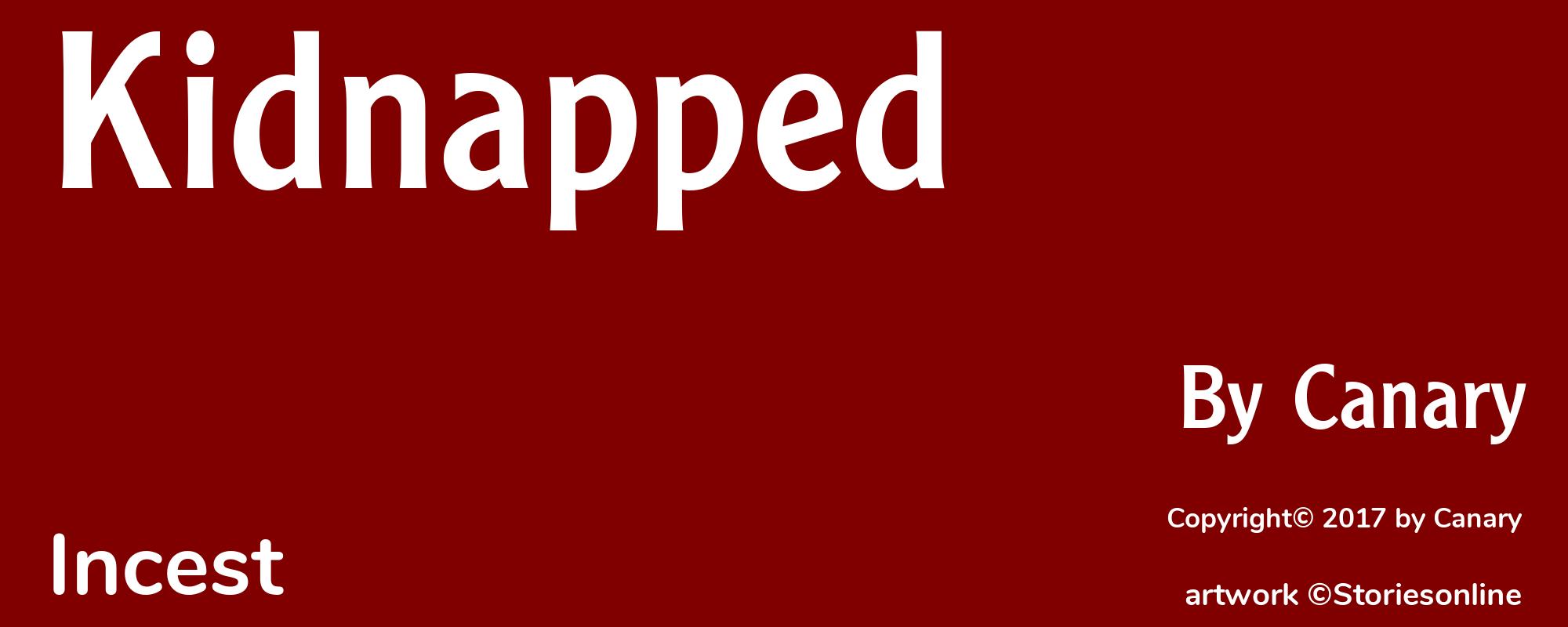 Kidnapped - Cover