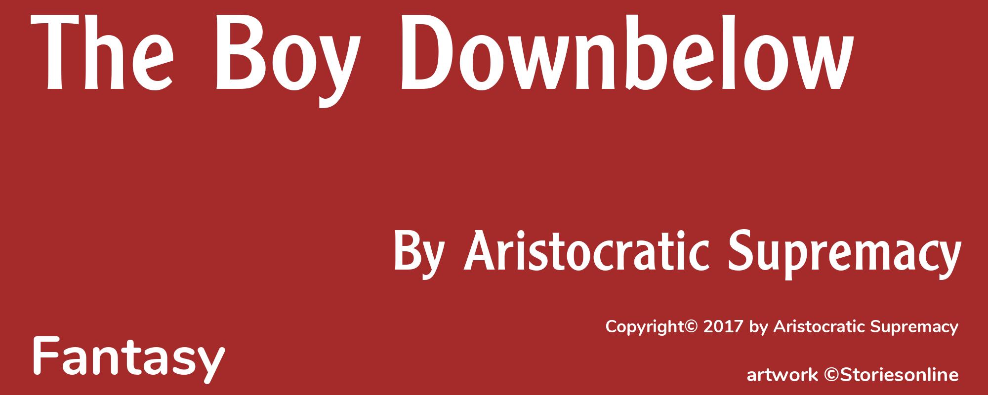 The Boy Downbelow - Cover