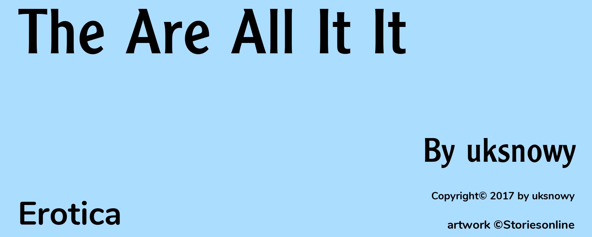 The Are All It It - Cover