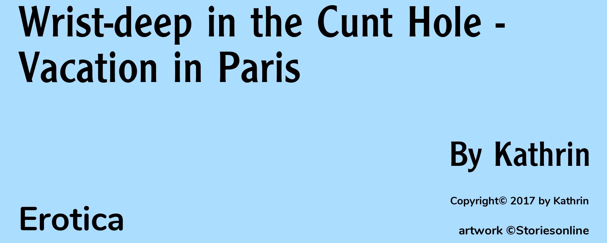 Wrist-deep in the Cunt Hole - Vacation in Paris - Cover