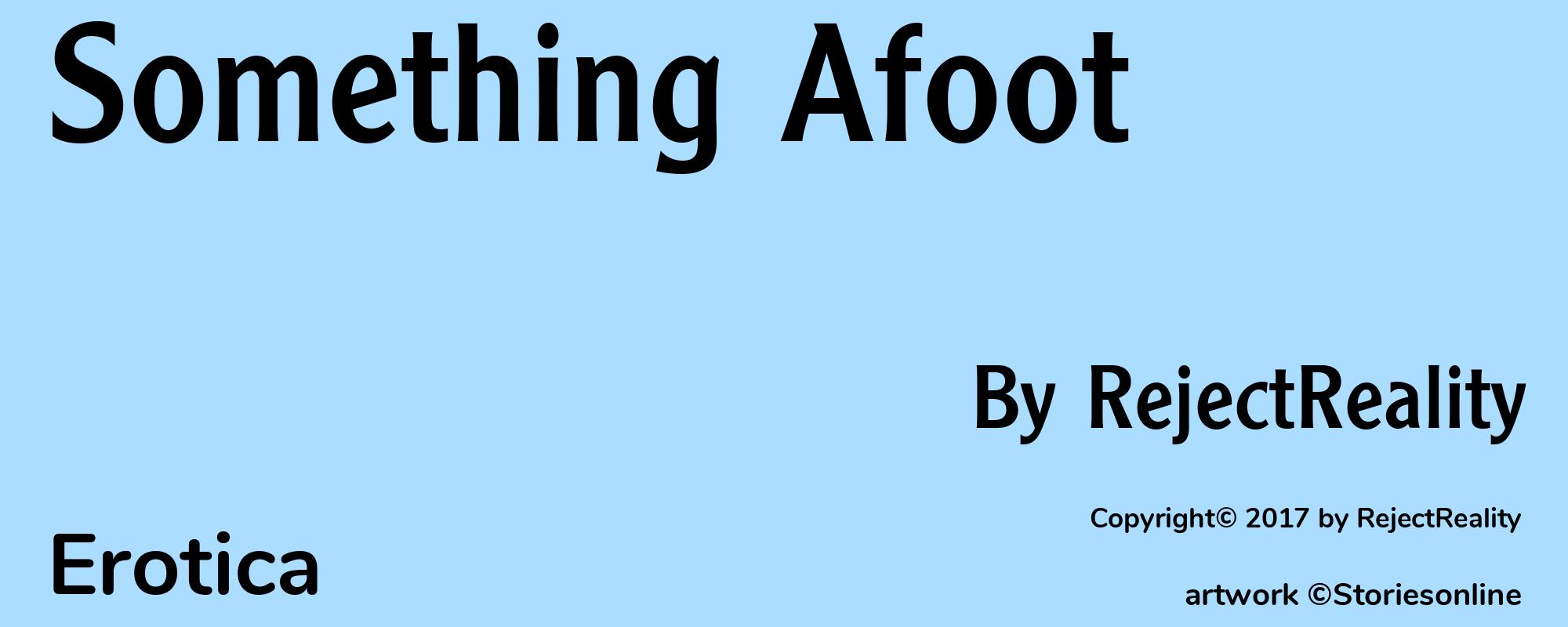 Something Afoot - Cover