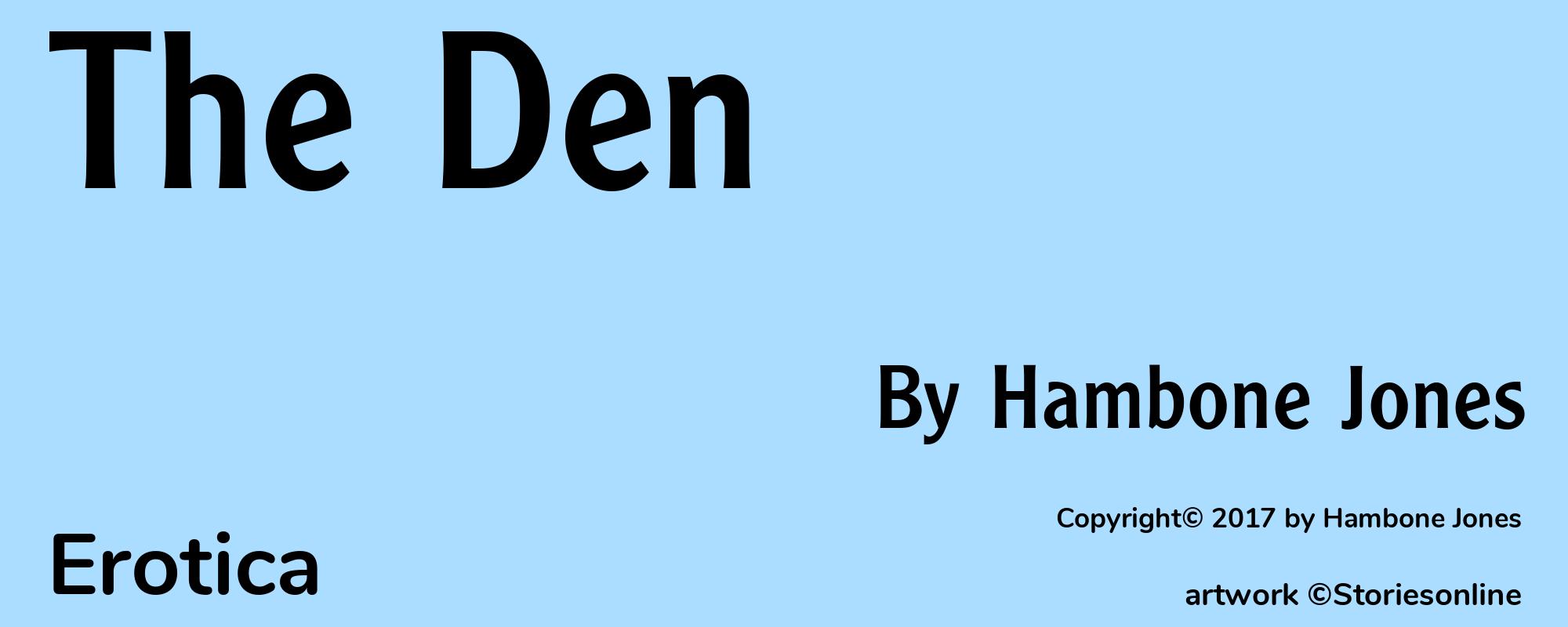 The Den - Cover