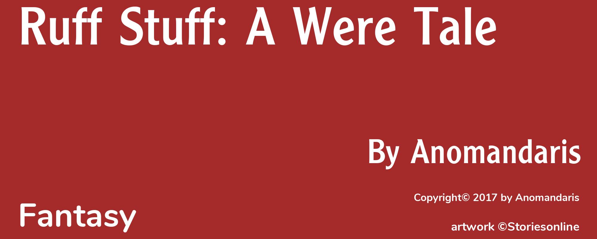 Ruff Stuff: A Were Tale - Cover
