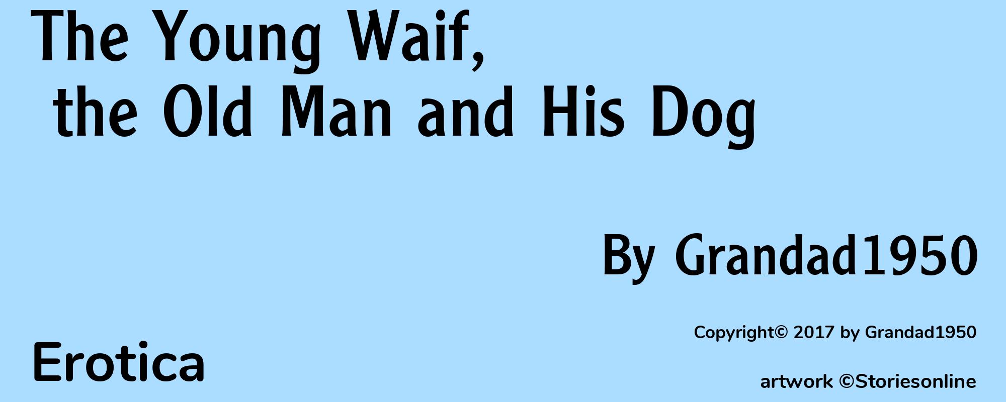 The Young Waif, the Old Man and His Dog - Cover