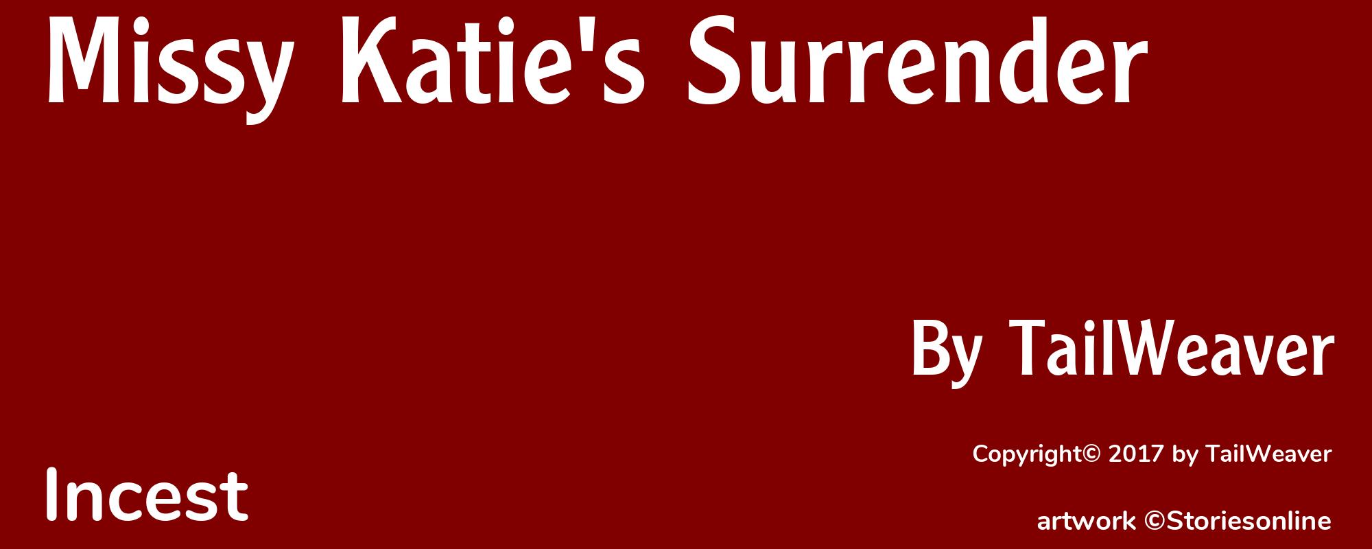Missy Katie's Surrender - Cover