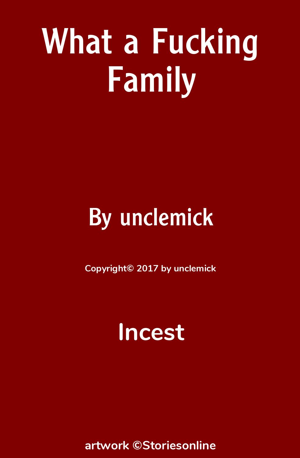 What a Fucking Family - Family Taboo Sex Story