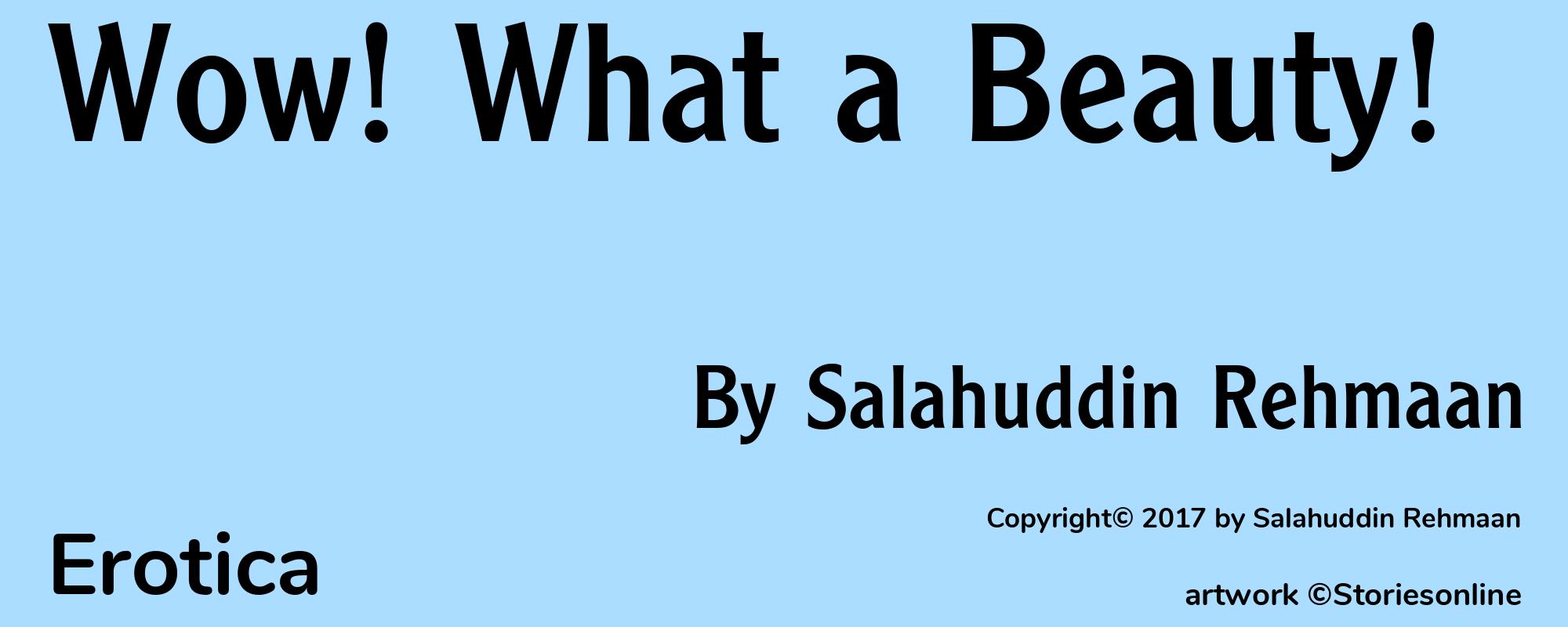 Wow! What a Beauty! - Cover