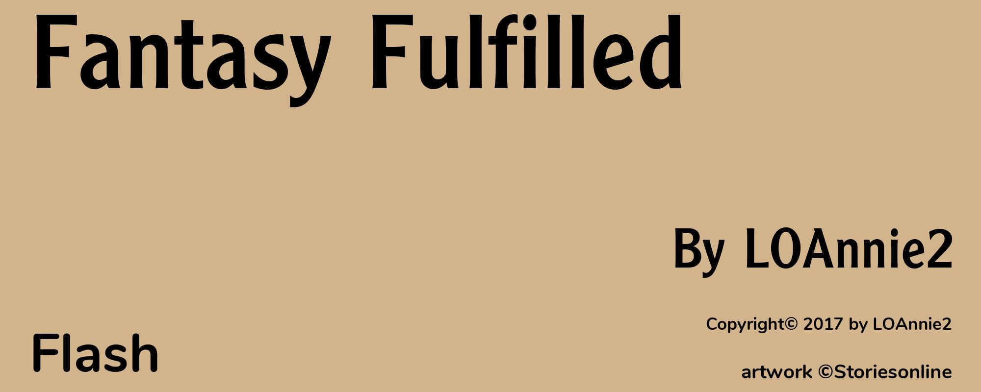 Fantasy Fulfilled - Cover