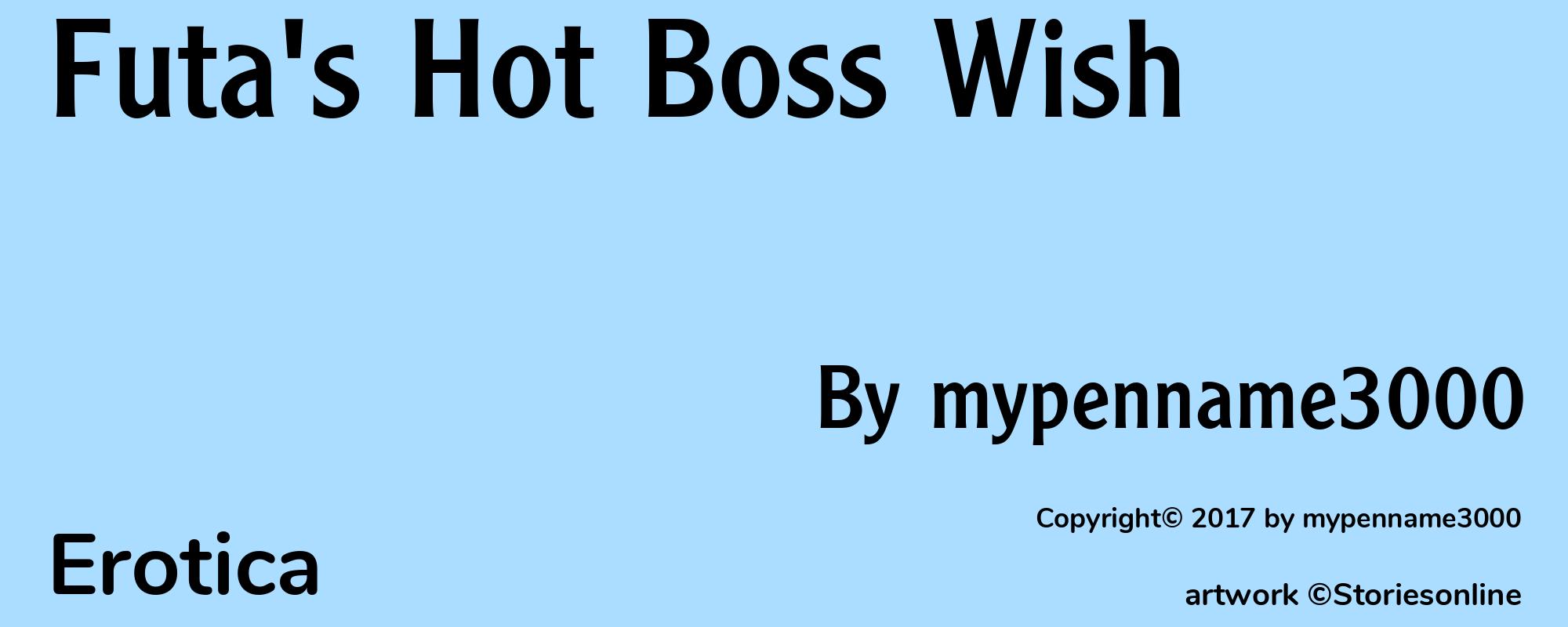 Futa's Hot Boss Wish - Cover