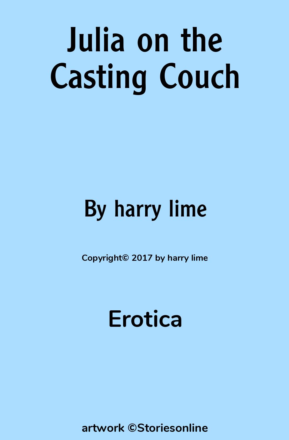 Julia on the Casting Couch - Erotica Sex Story