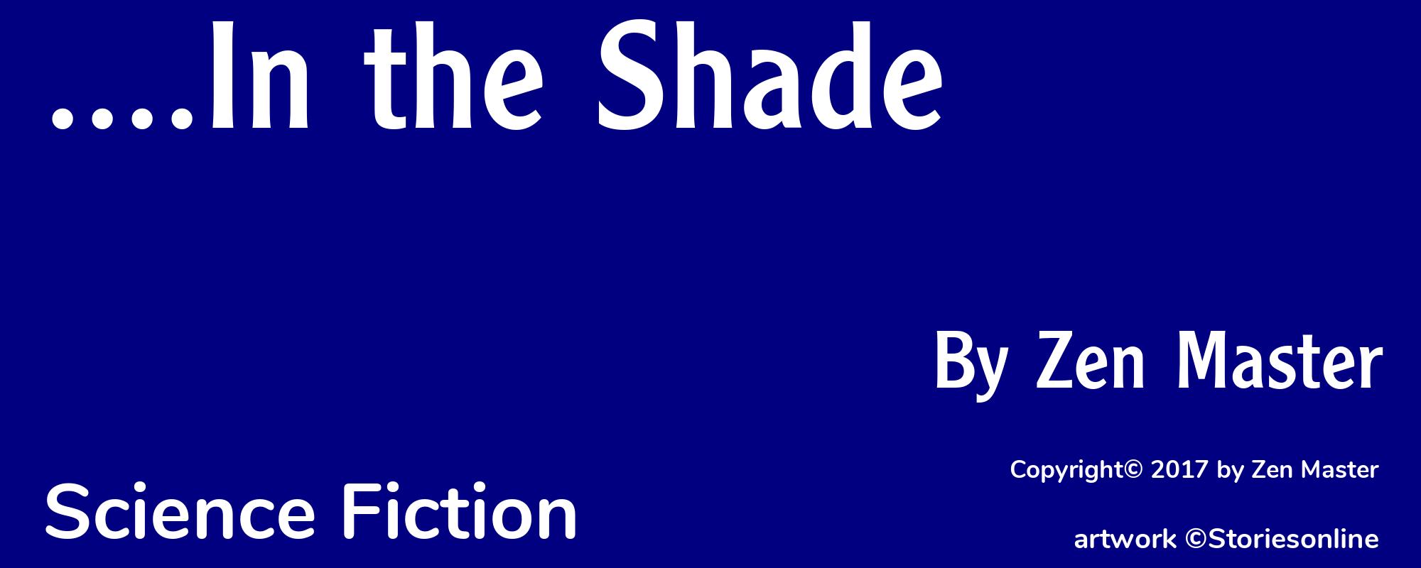 ....In the Shade - Cover