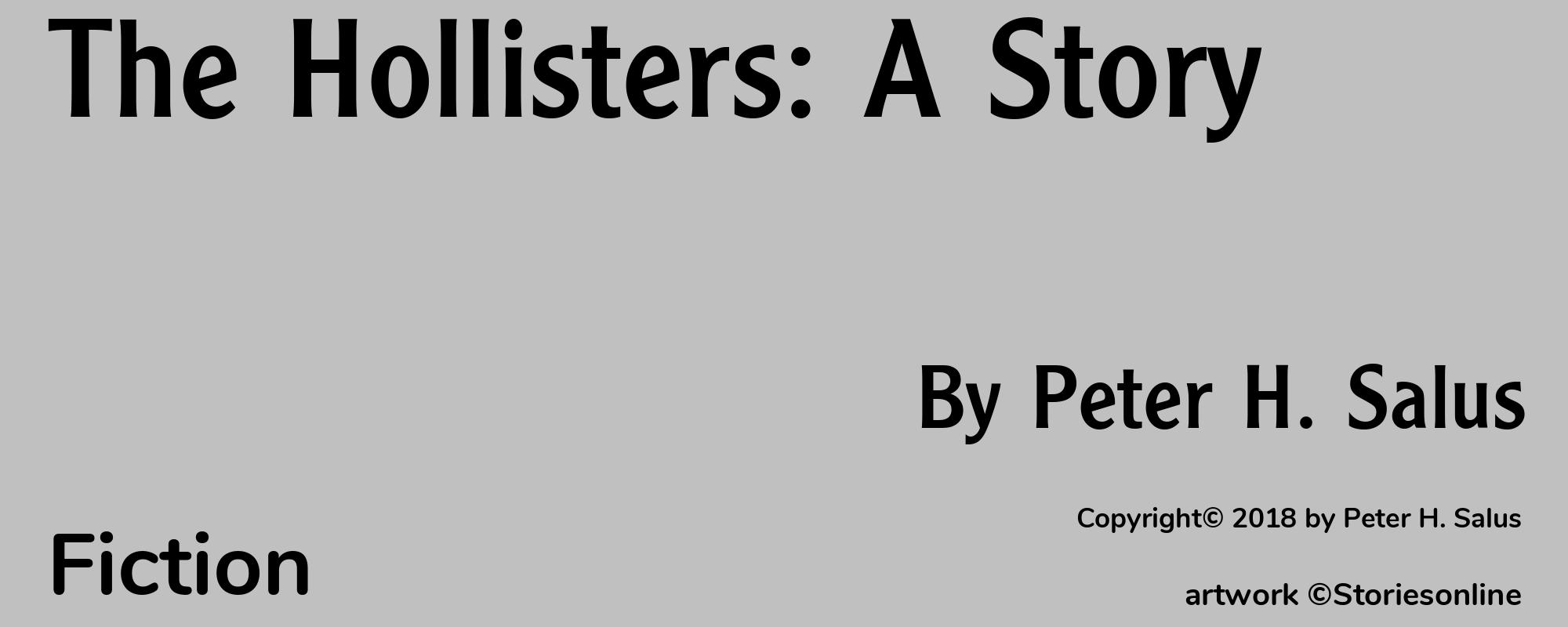 The Hollisters: A Story - Cover