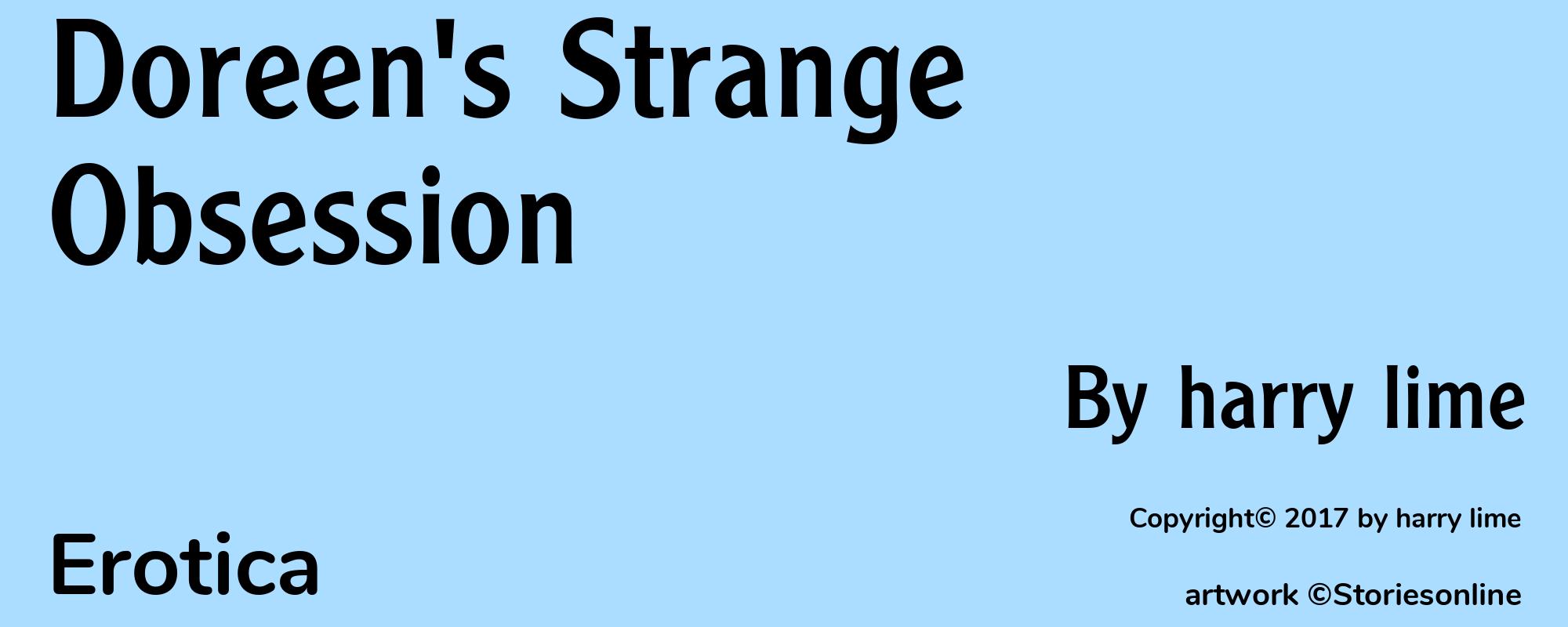 Doreen's Strange Obsession - Cover