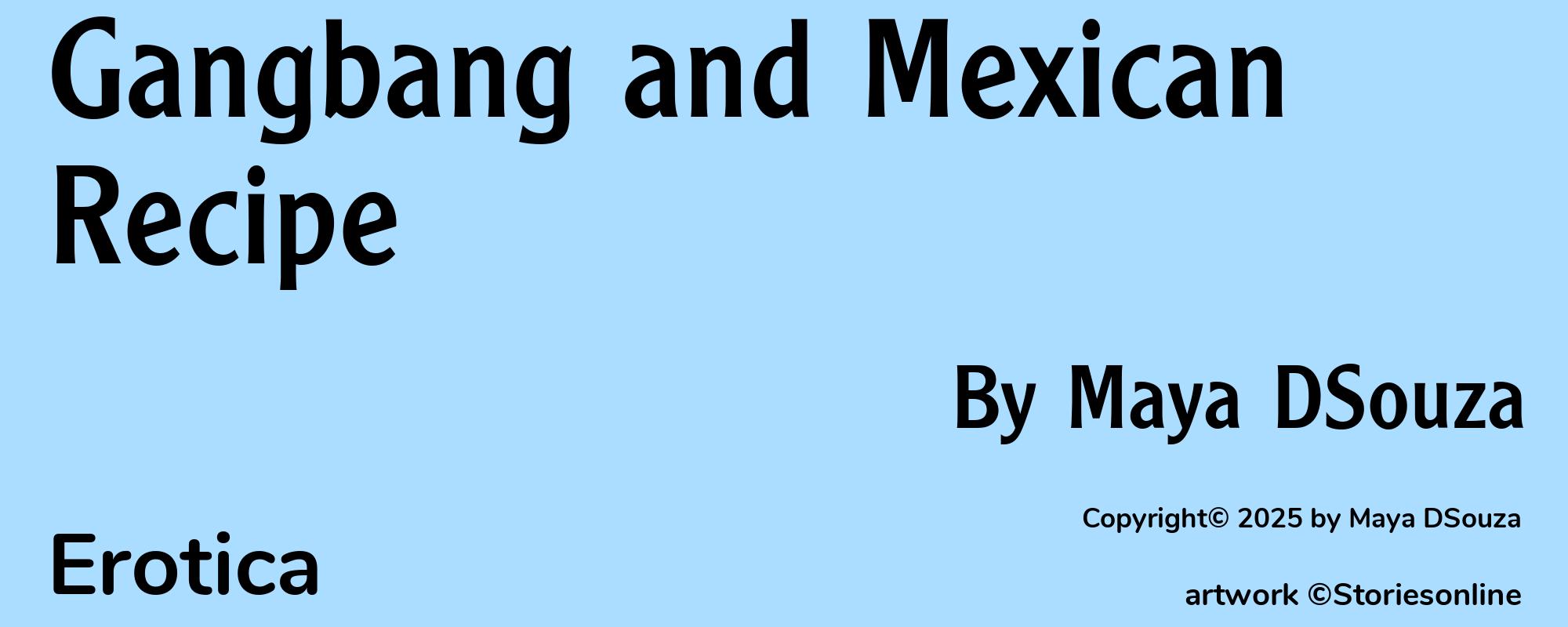 Gangbang and Mexican Recipe - Cover