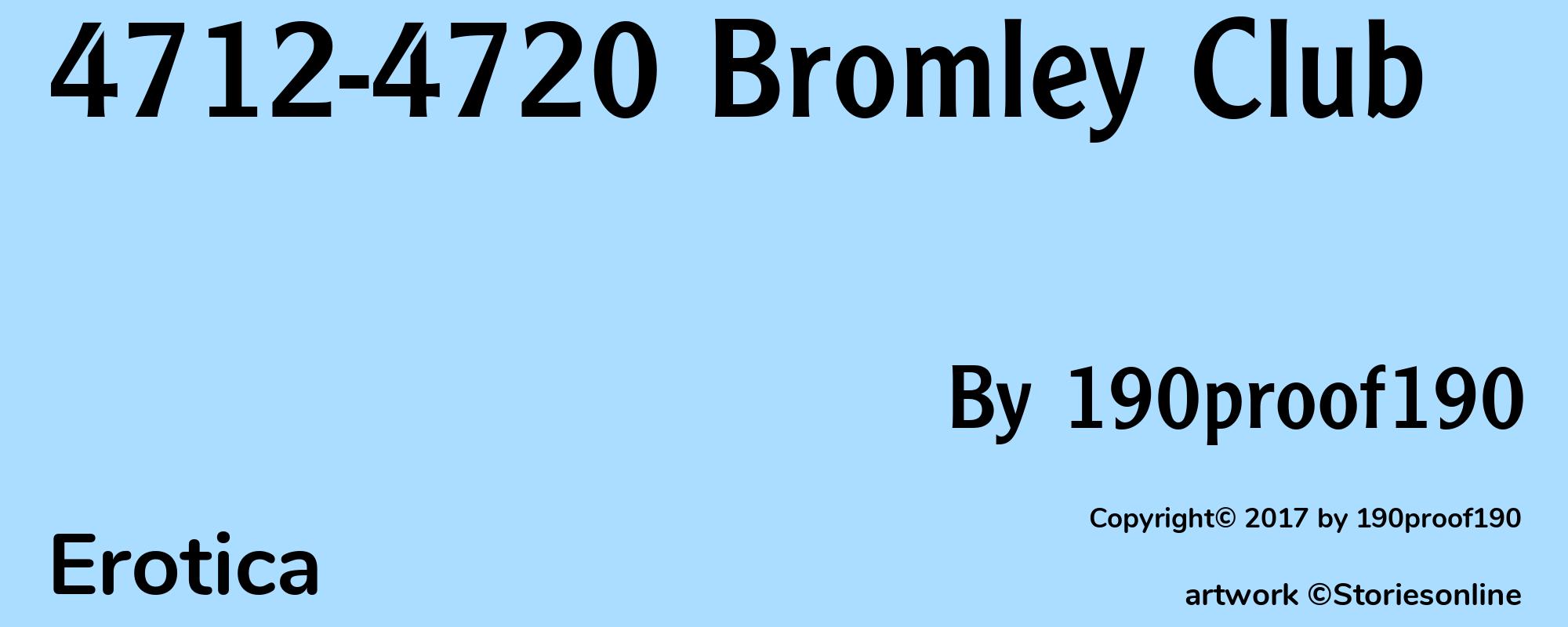 4712-4720 Bromley Club - Cover
