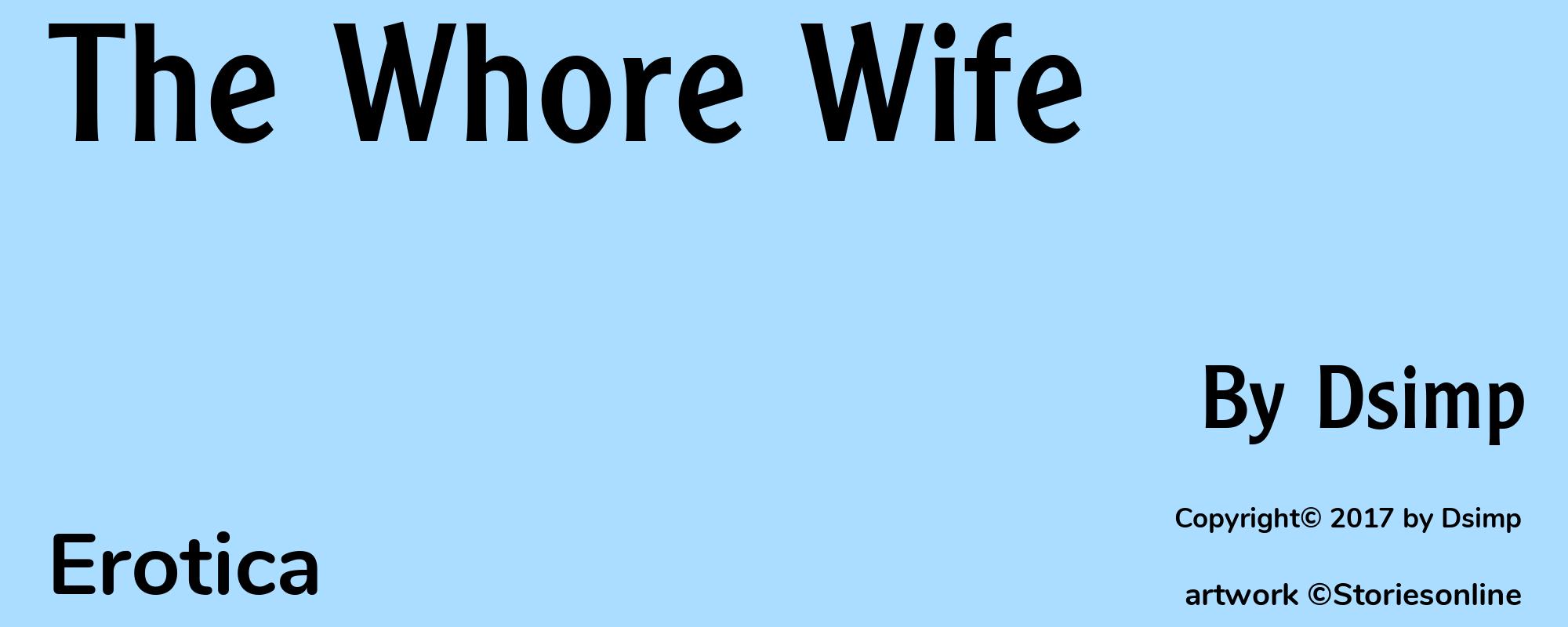 The Whore Wife - Cover