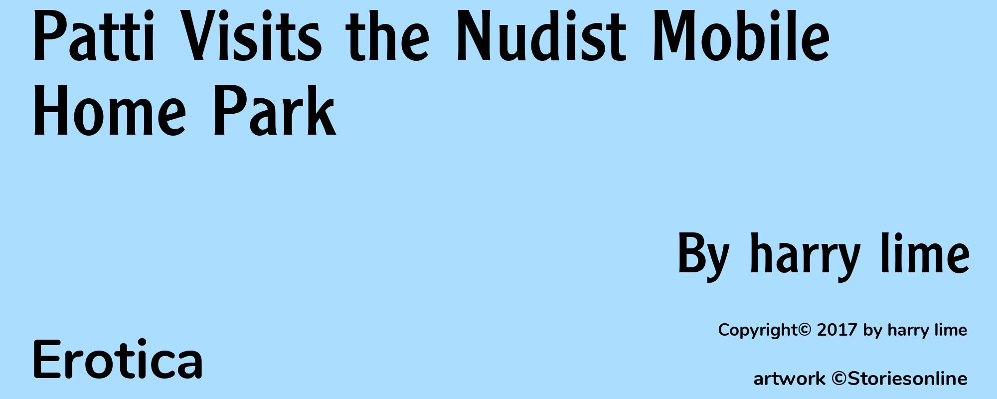 Patti Visits the Nudist Mobile Home Park - Cover