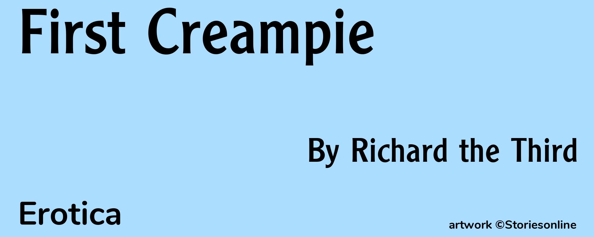 First Creampie - Cover
