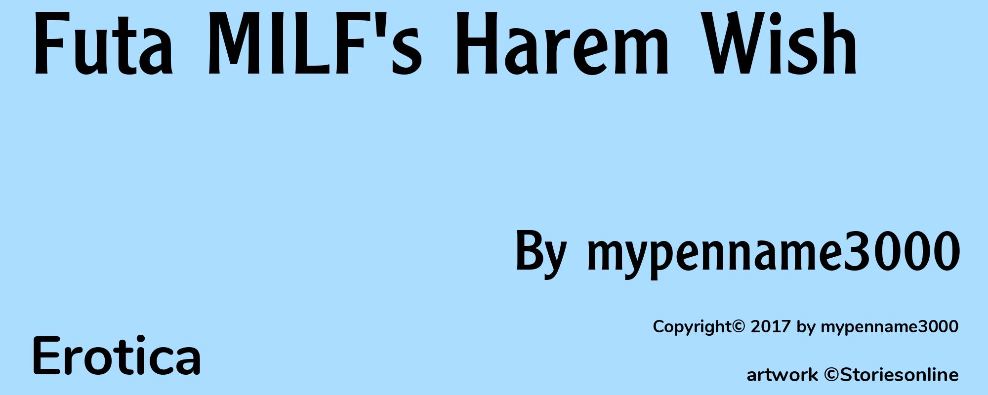 Futa MILF's Harem Wish - Cover