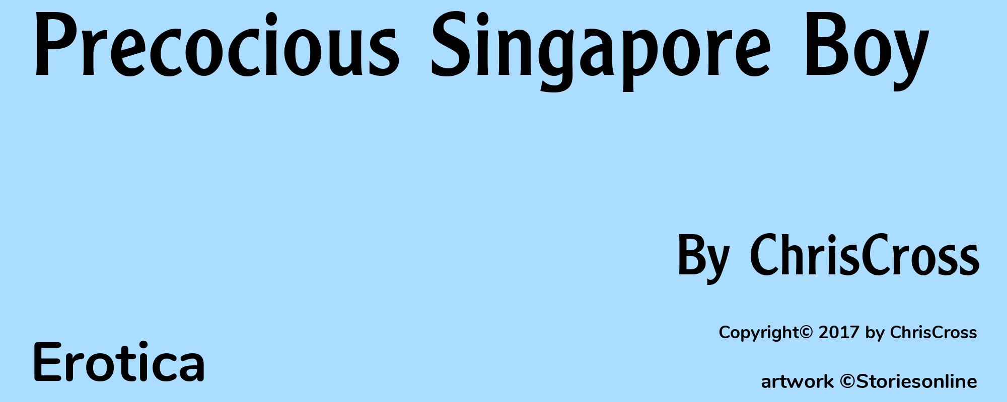 Precocious Singapore Boy - Cover