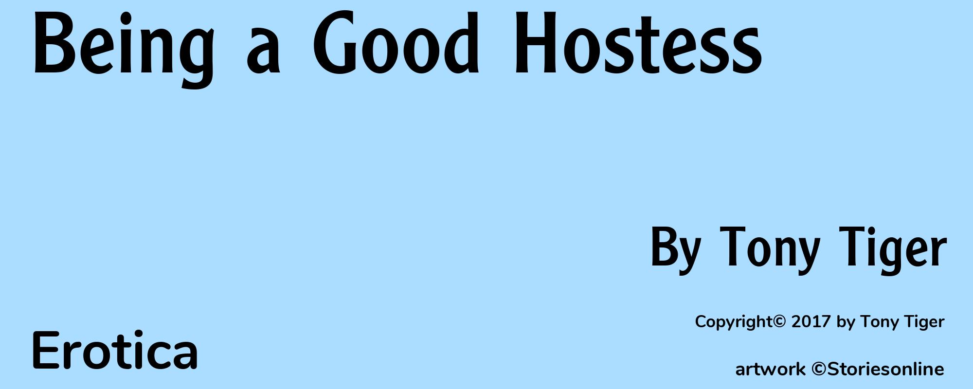 Being a Good Hostess - Cover