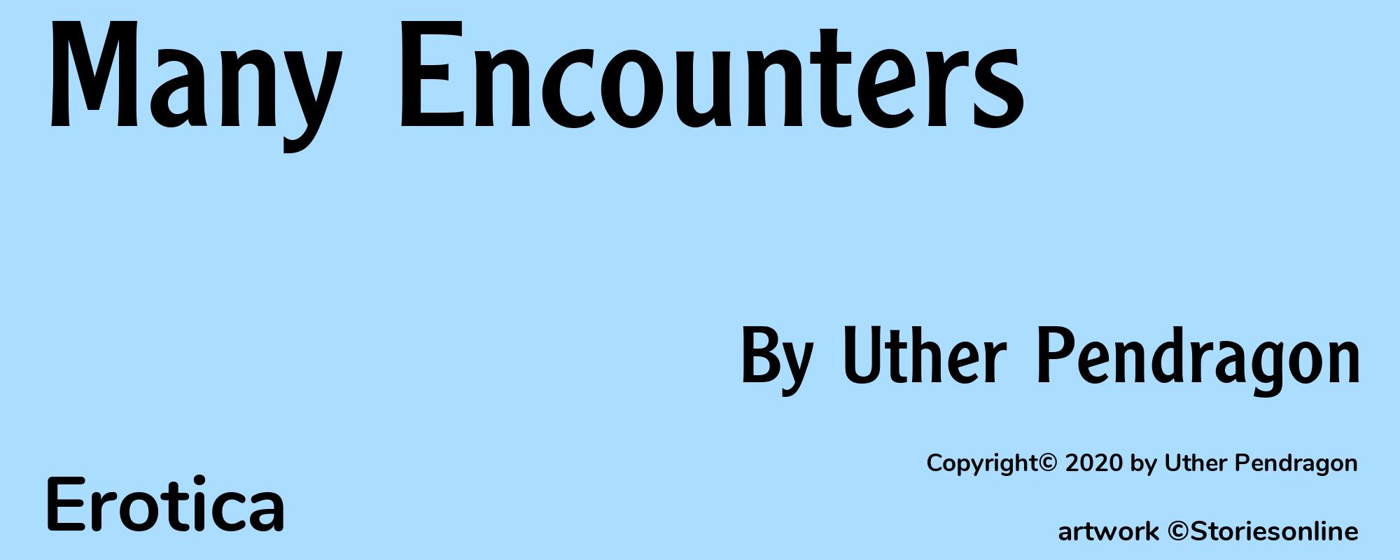 Many Encounters - Cover