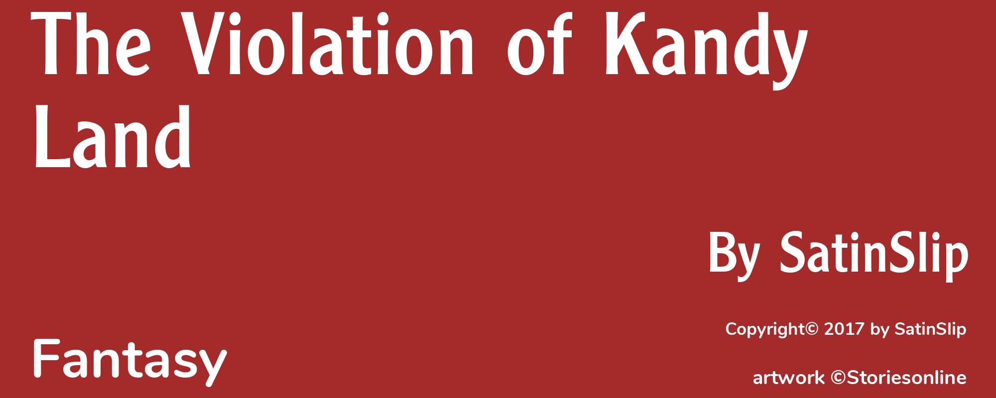 The Violation of Kandy Land - Cover