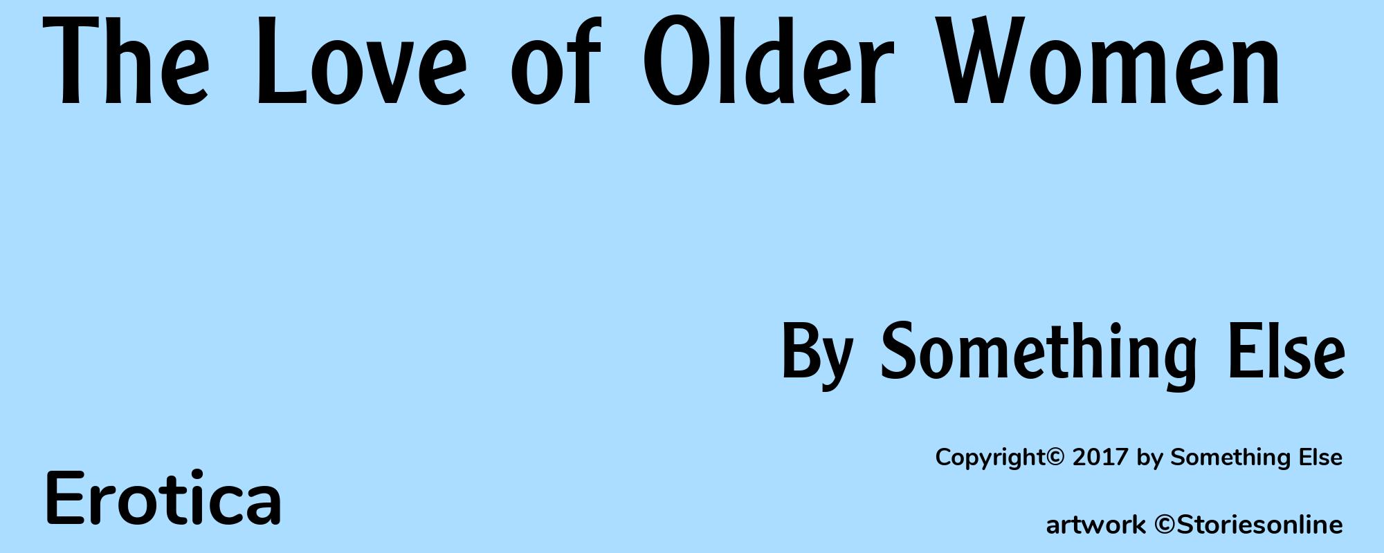 The Love of Older Women - Cover