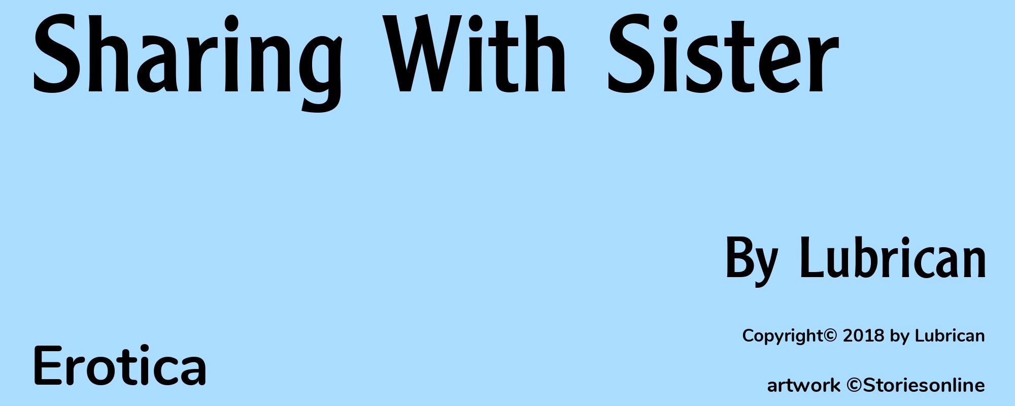 Sharing With Sister - Cover