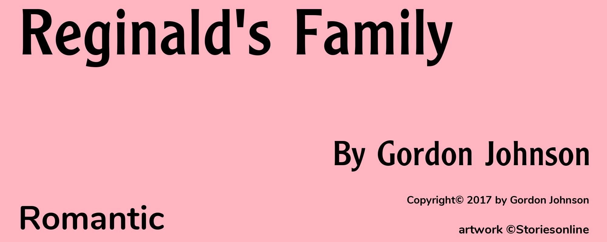 Reginald's Family - Cover