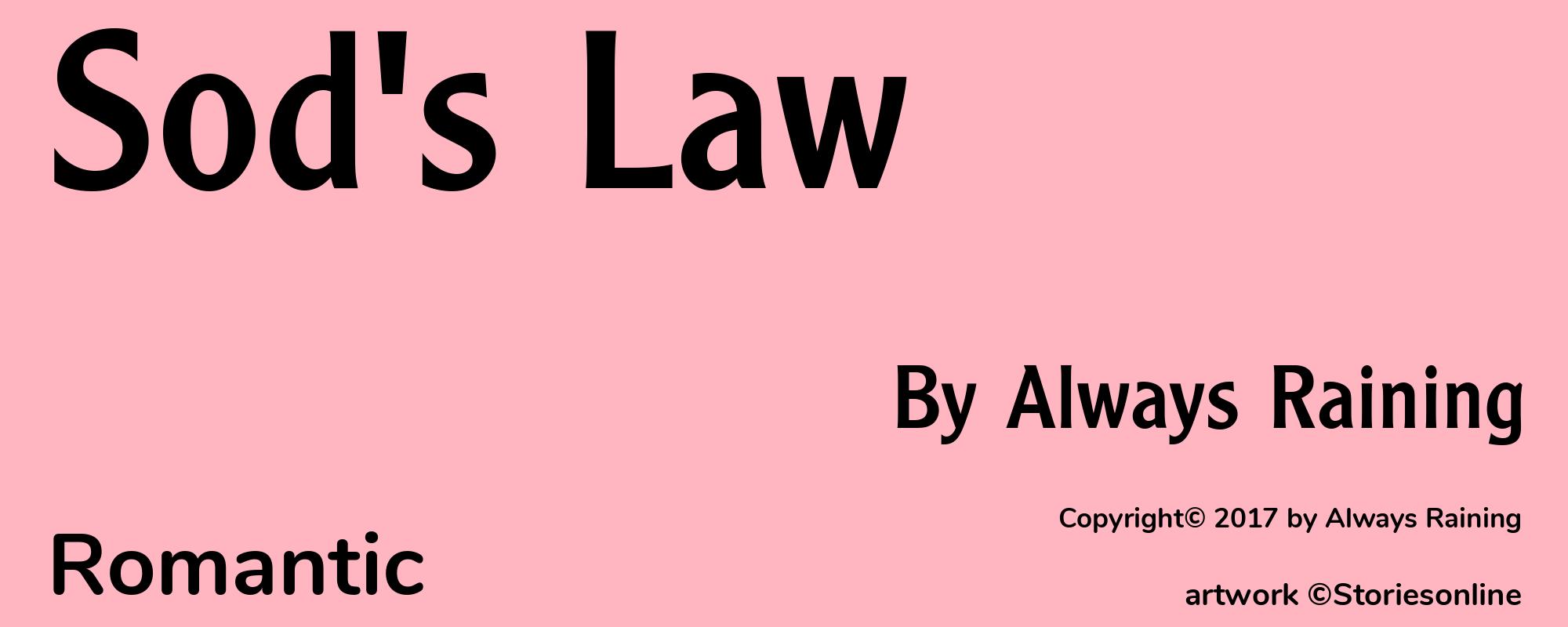 Sod's Law - Cover