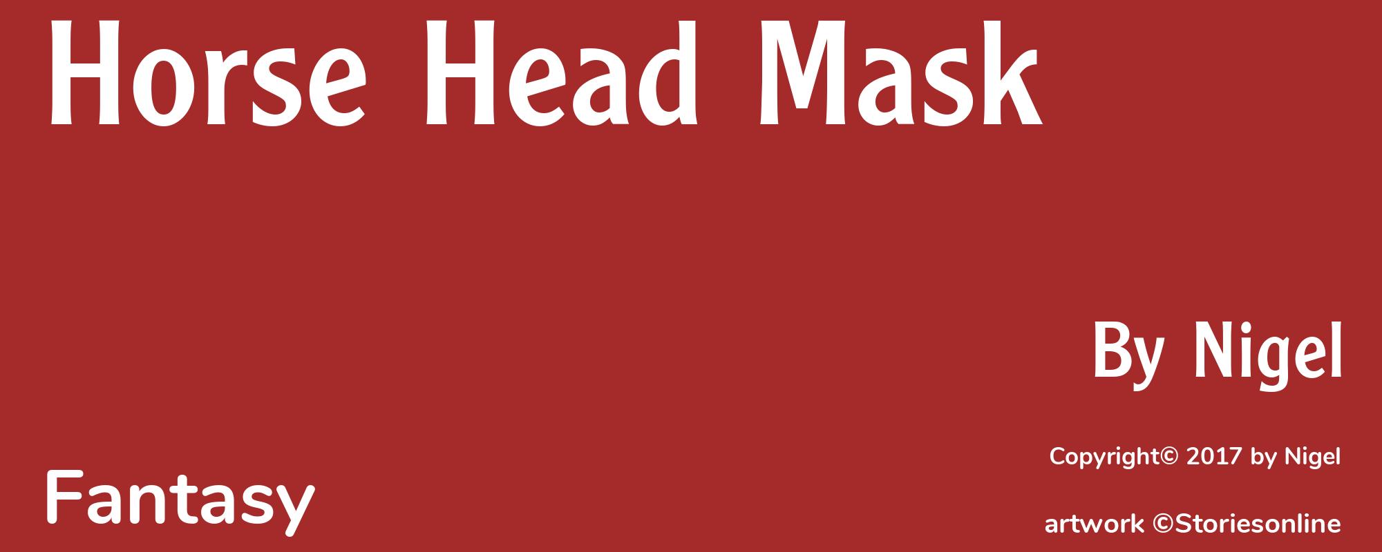 Horse Head Mask - Cover