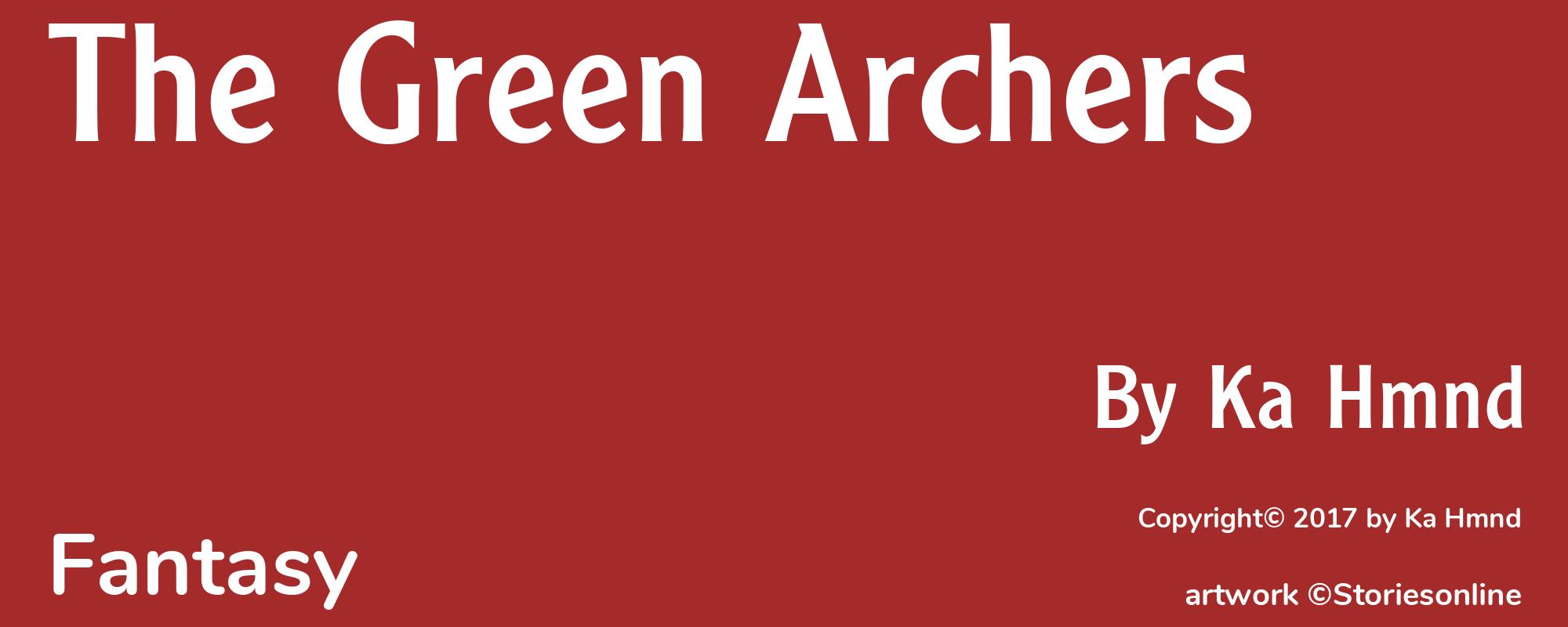 The Green Archers - Cover