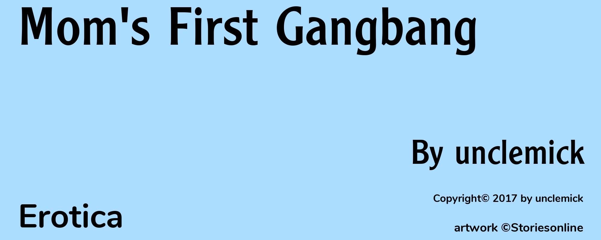 Mom's First Gangbang - Cover