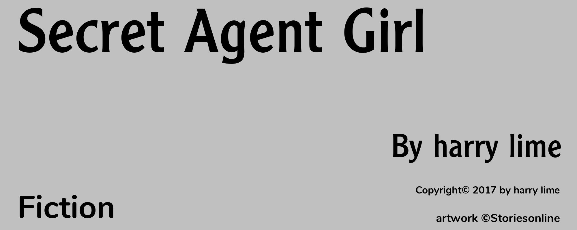 Secret Agent Girl - Cover
