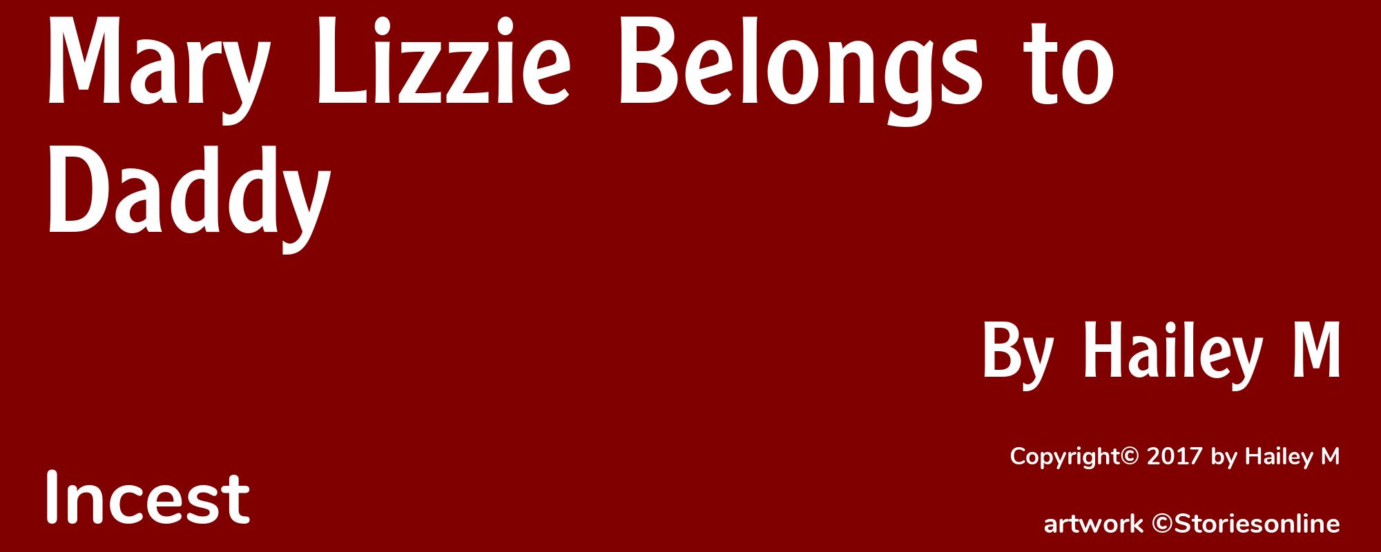 Mary Lizzie Belongs to Daddy - Cover