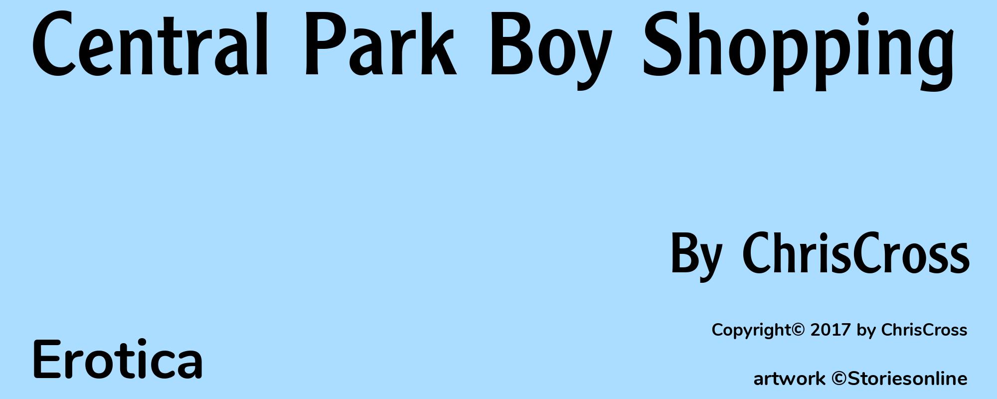 Central Park Boy Shopping - Cover