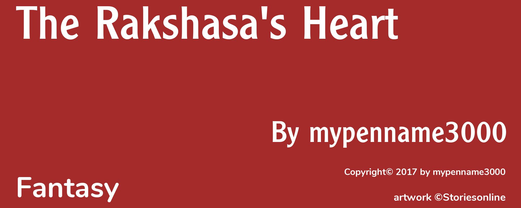 The Rakshasa's Heart - Cover