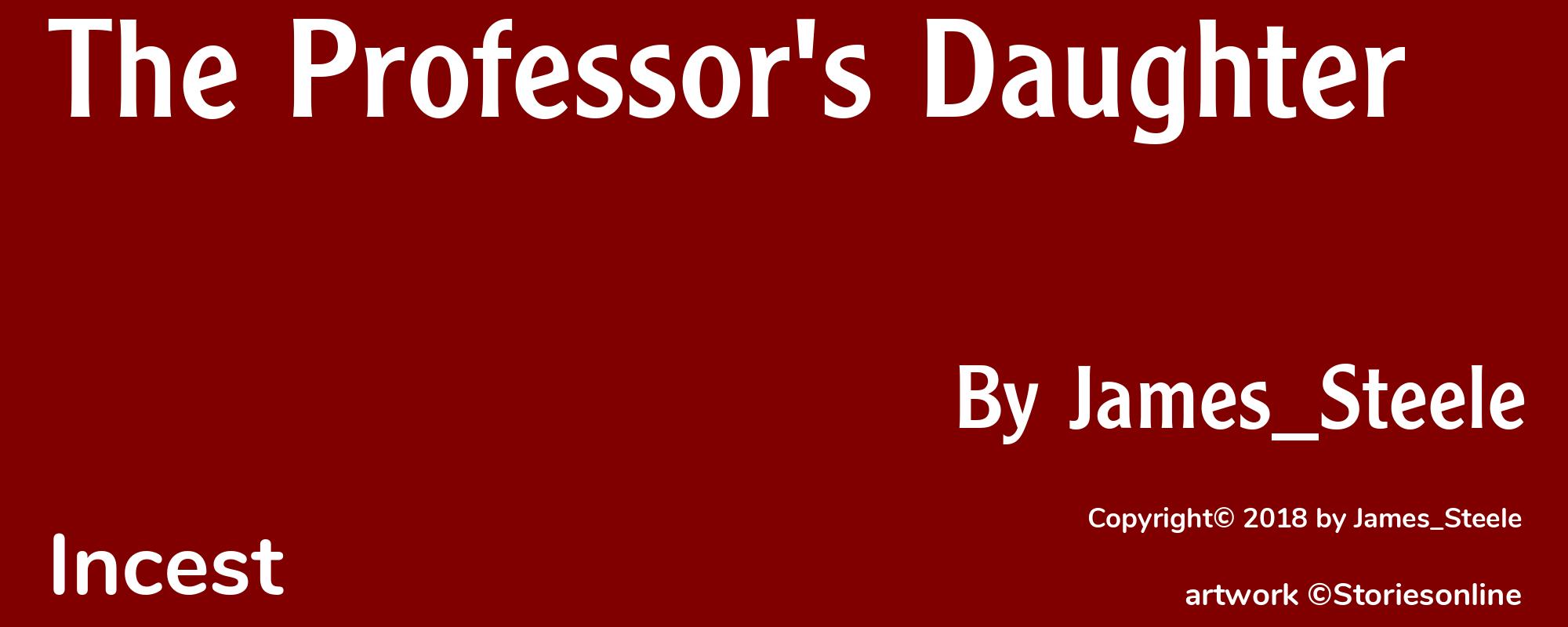 The Professor's Daughter - Cover