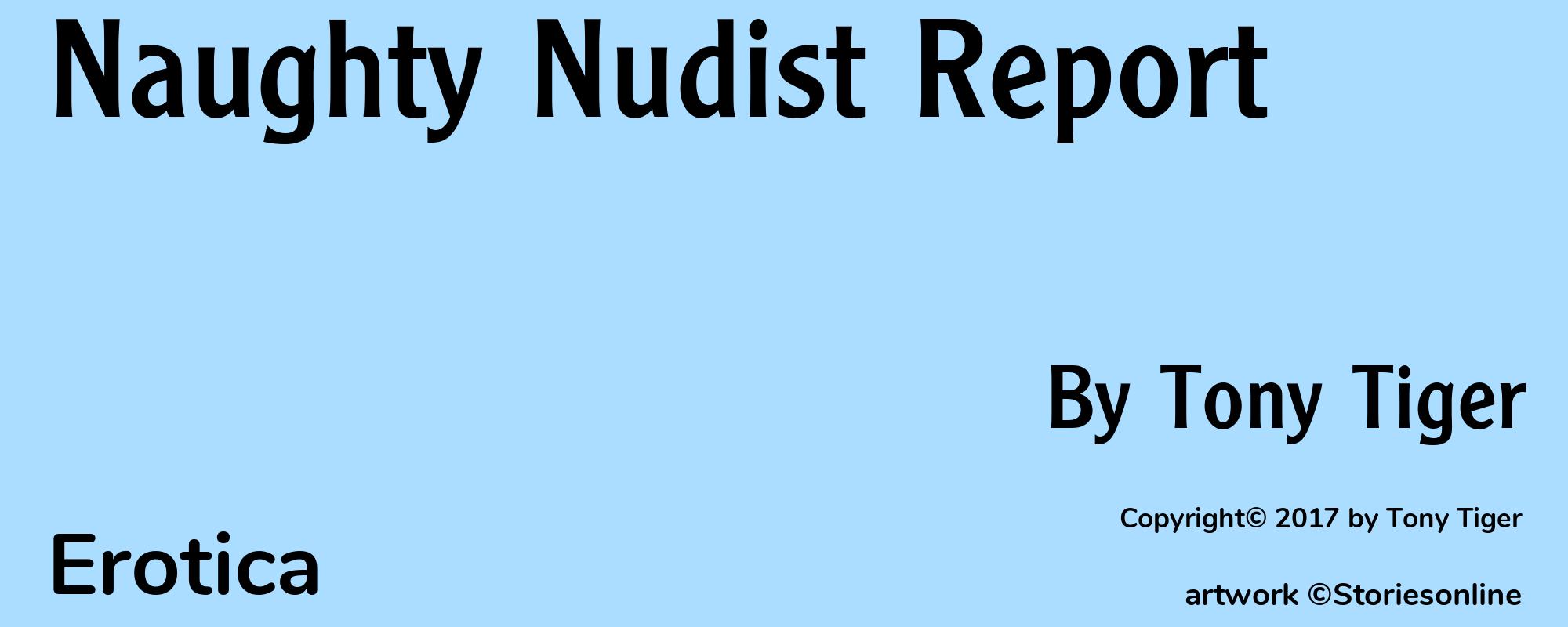 Naughty Nudist Report - Cover