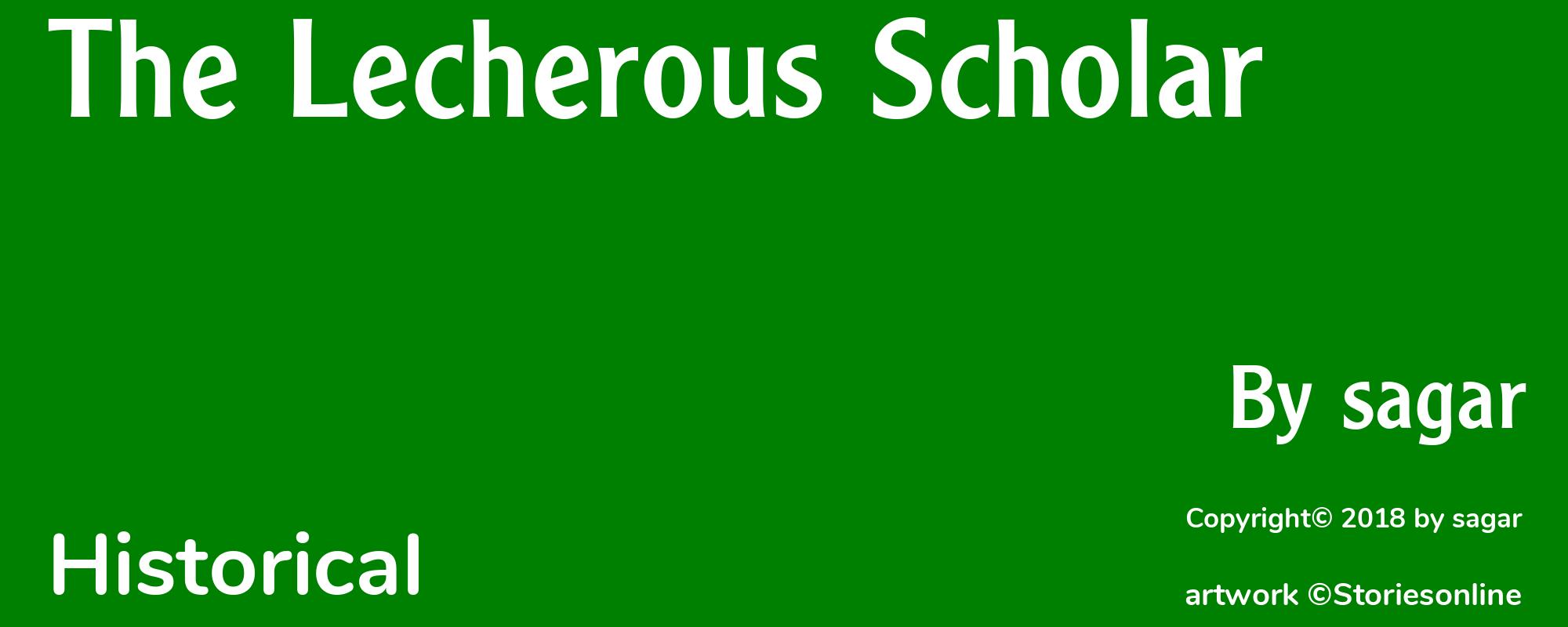 The Lecherous Scholar - Cover