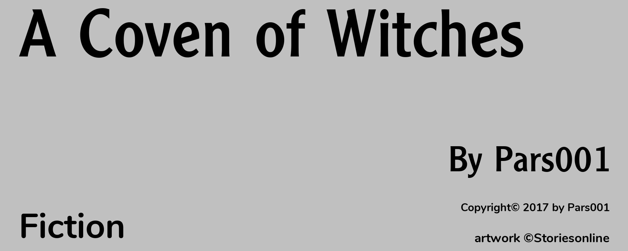 A Coven of Witches - Cover