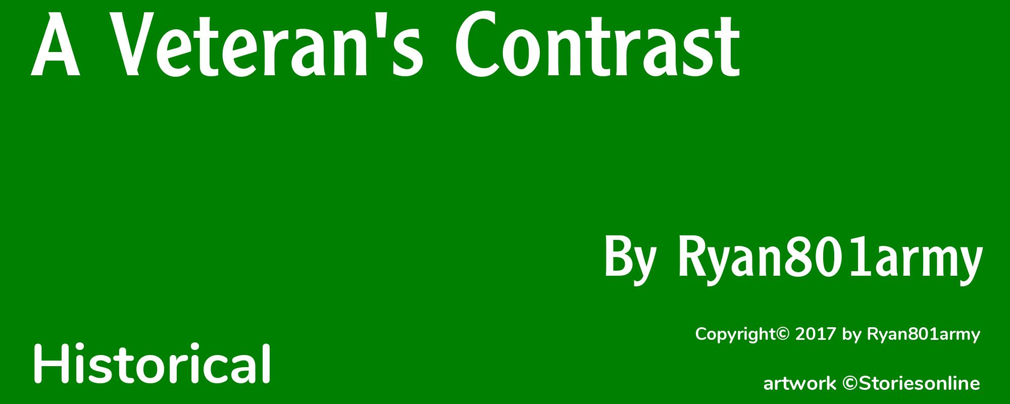 A Veteran's Contrast - Cover