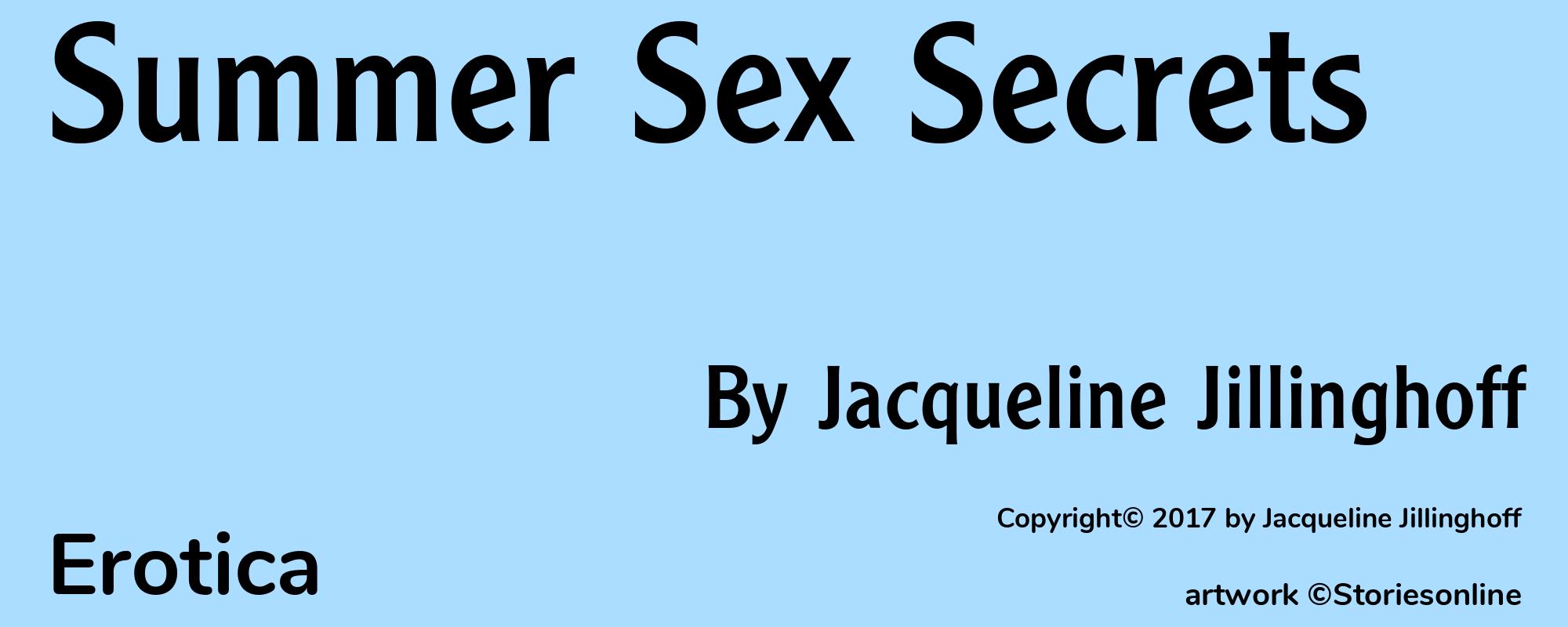 Summer Sex Secrets - Cover