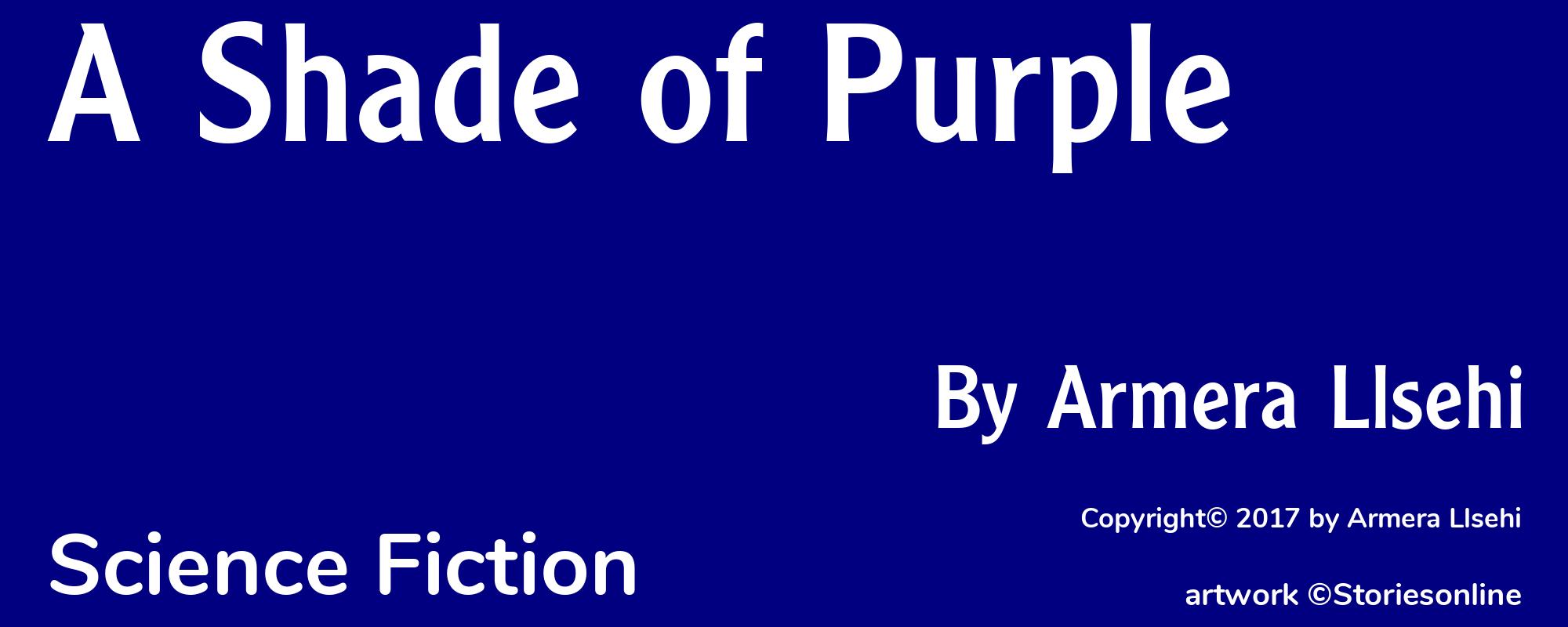 A Shade of Purple - Cover
