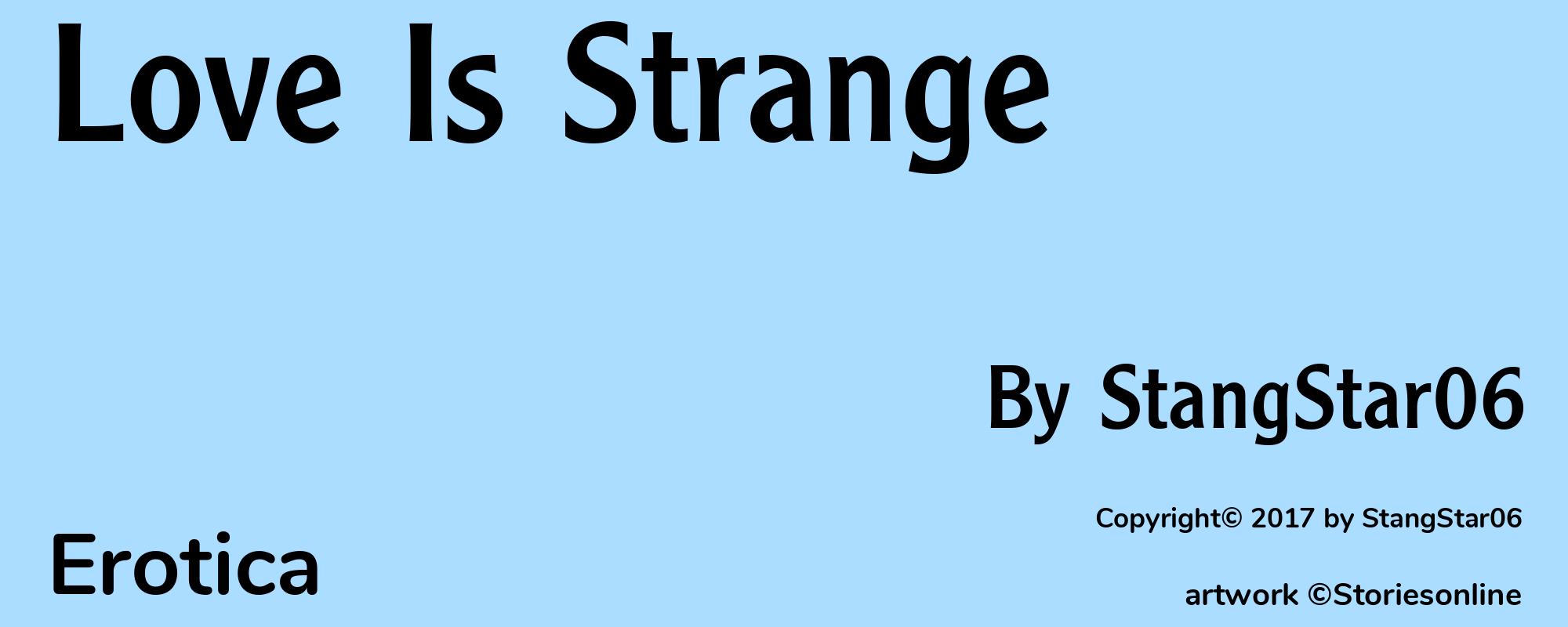Love Is Strange - Cover