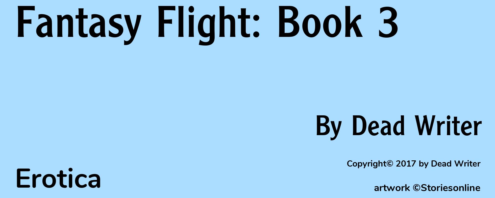 Fantasy Flight: Book 3 - Cover