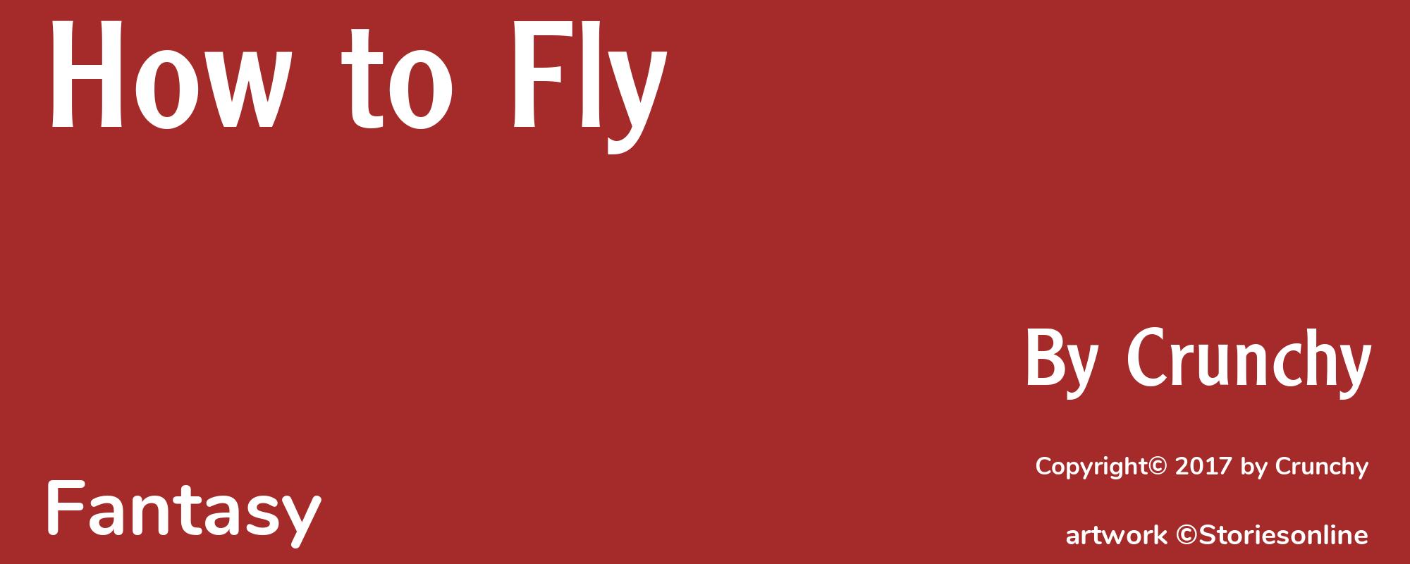 How to Fly - Cover