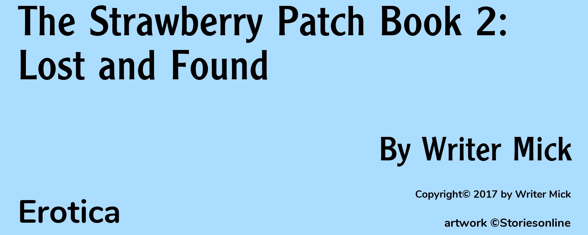 The Strawberry Patch Book 2: Lost and Found - Cover
