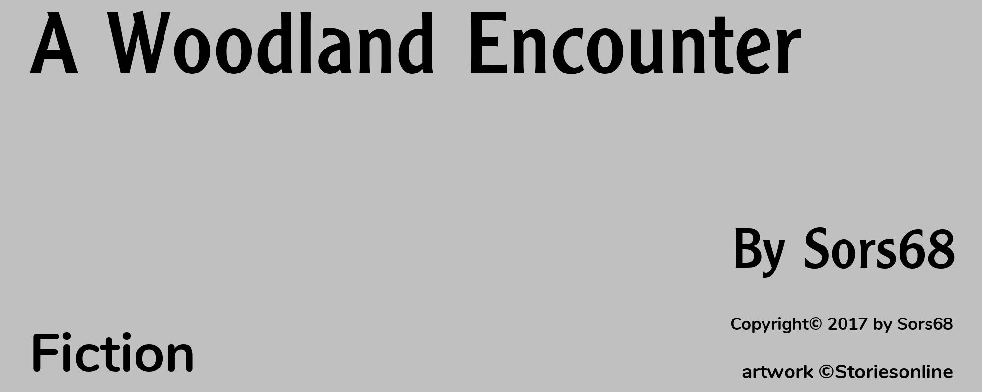 A Woodland Encounter - Cover
